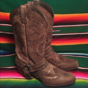 Stetson Outlaw Harness Cowboy/Riding Boots 11.5D